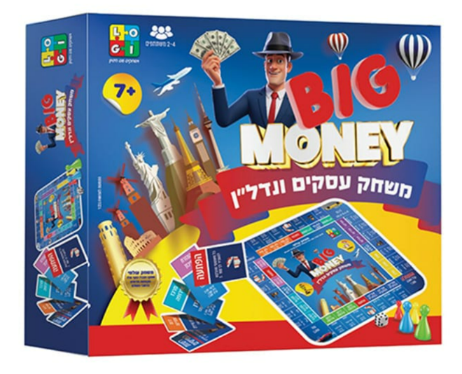 BIG MONEY – משחק עסקים ונדל"ן לכל המשפחה!