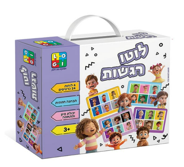 "לוטו רגשות" – משחק התאמה חווייתי לפיתוח אינטליגנציה רגשית